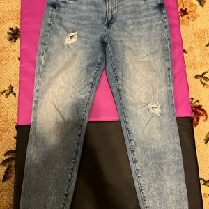 Old Navy size 12 distressed jeans